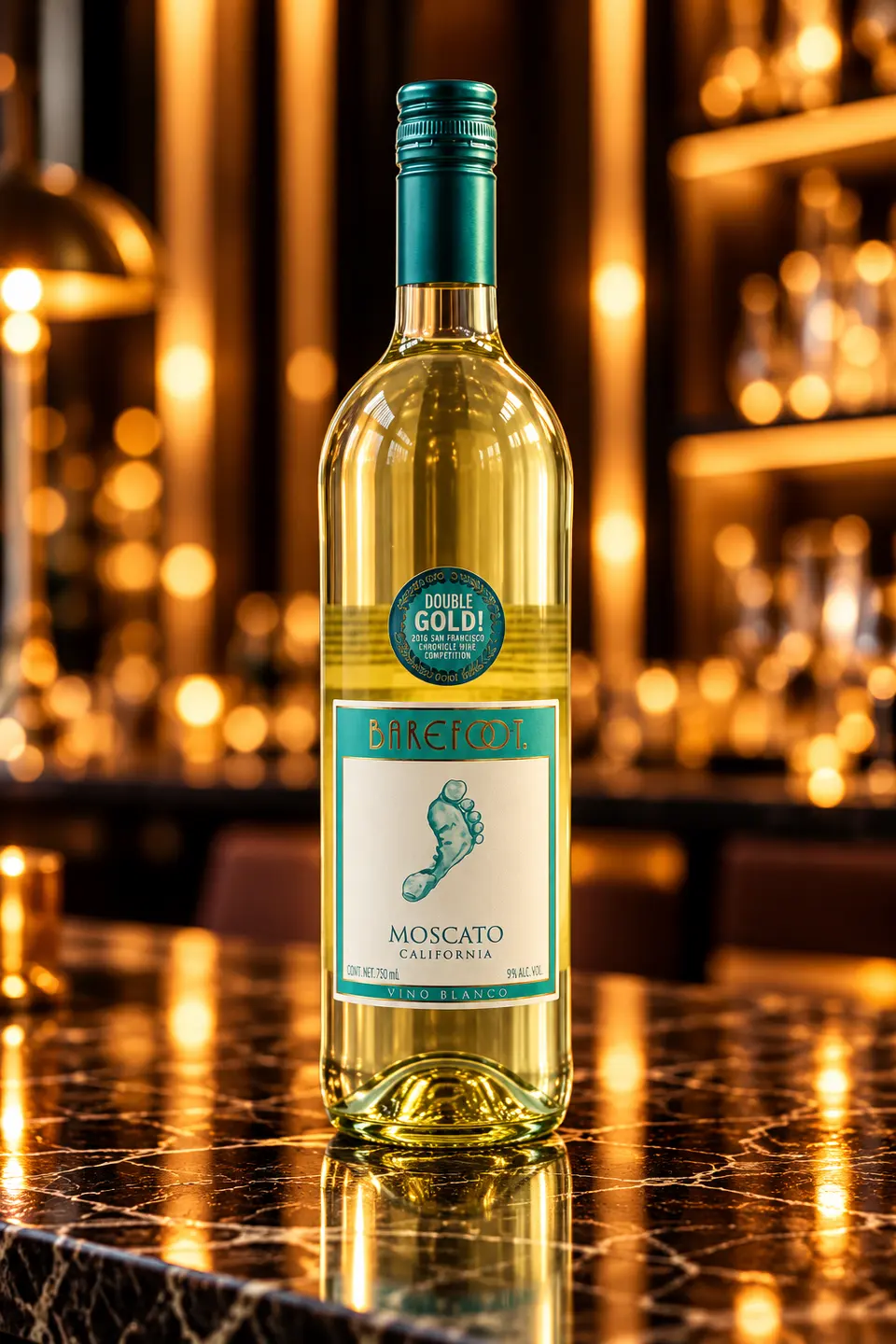 Barefoot Moscato · 750 ml — fotografía de producto