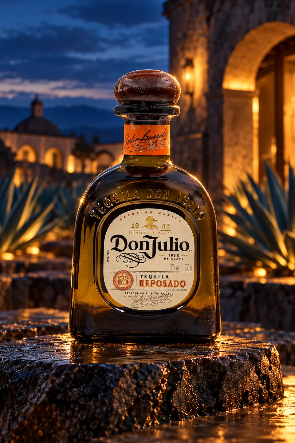 Don Julio Reposado — fotografía de producto