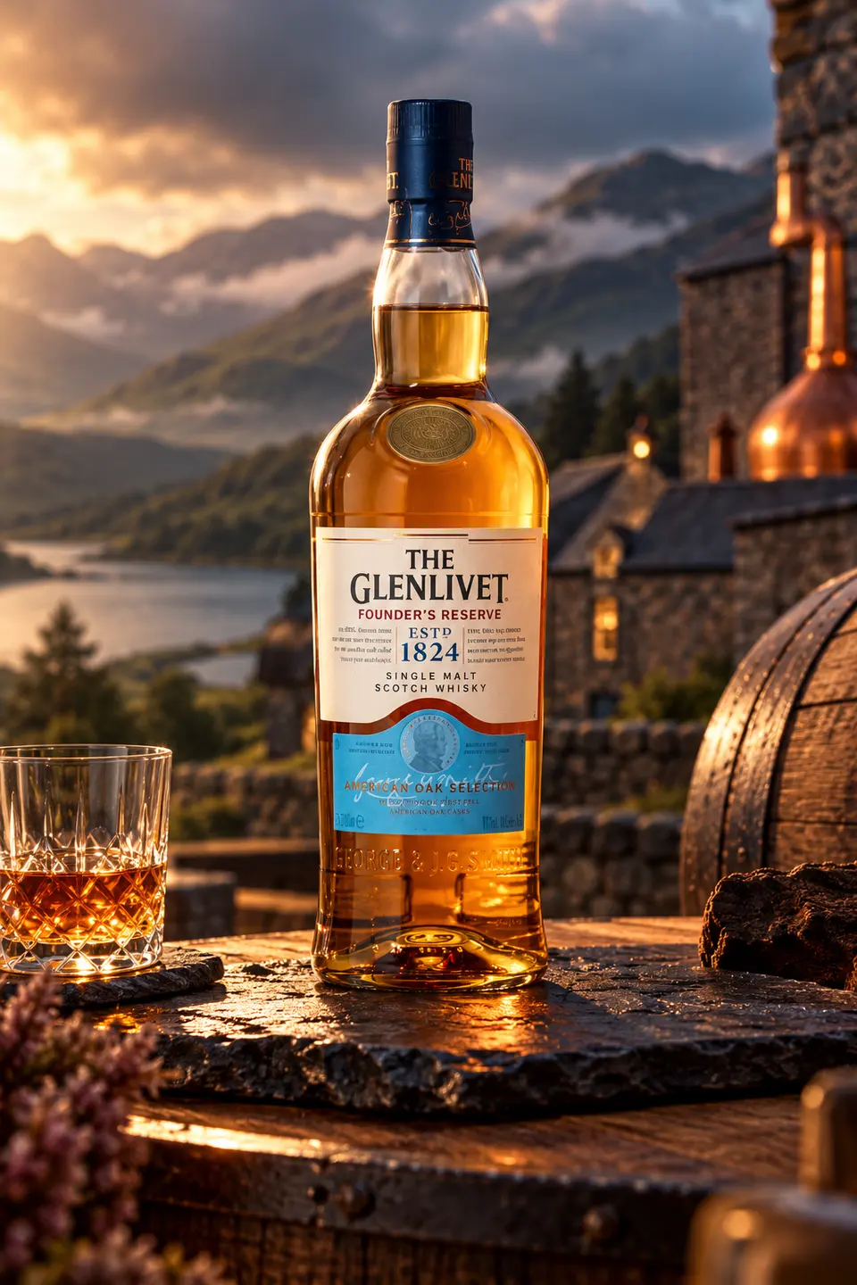 The Glenlivet Founder's Reserve · 750 ml — fotografía de producto