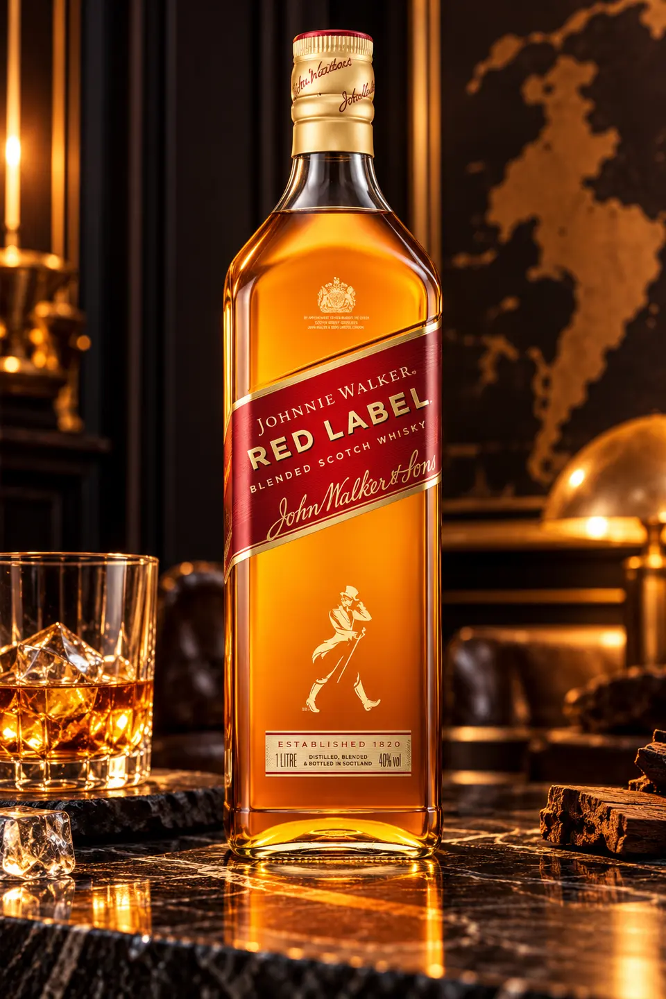 Johnnie Walker Red Label · 1 litro — fotografía de producto