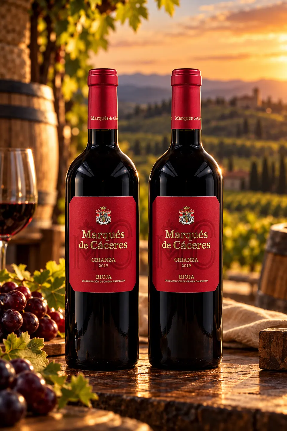 Marqués de Cáceres Tempranillo · 2 × 750 ml — fotografía de producto